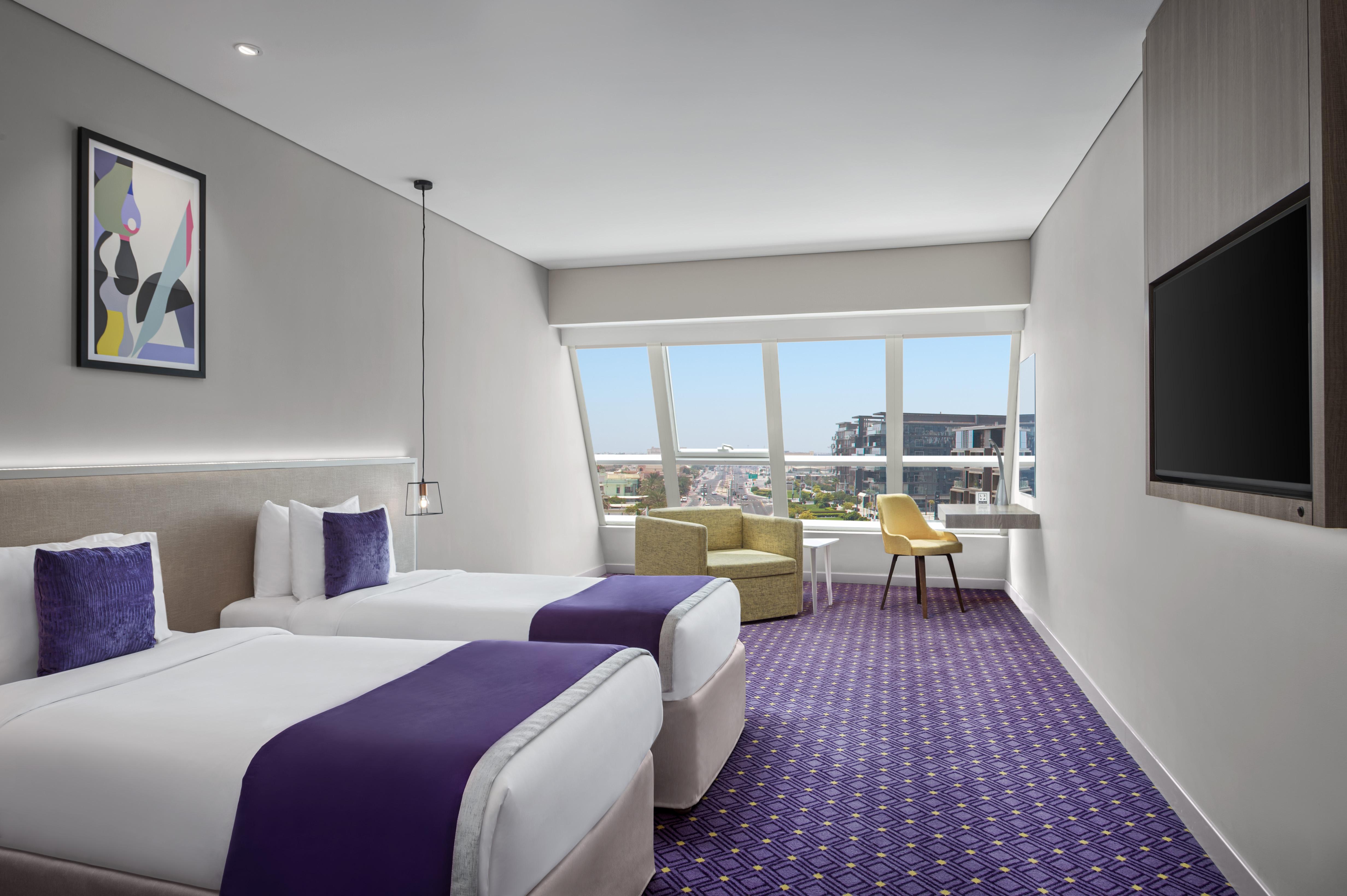 Leva Hotel Mazaya Centre Dubai Buitenkant foto