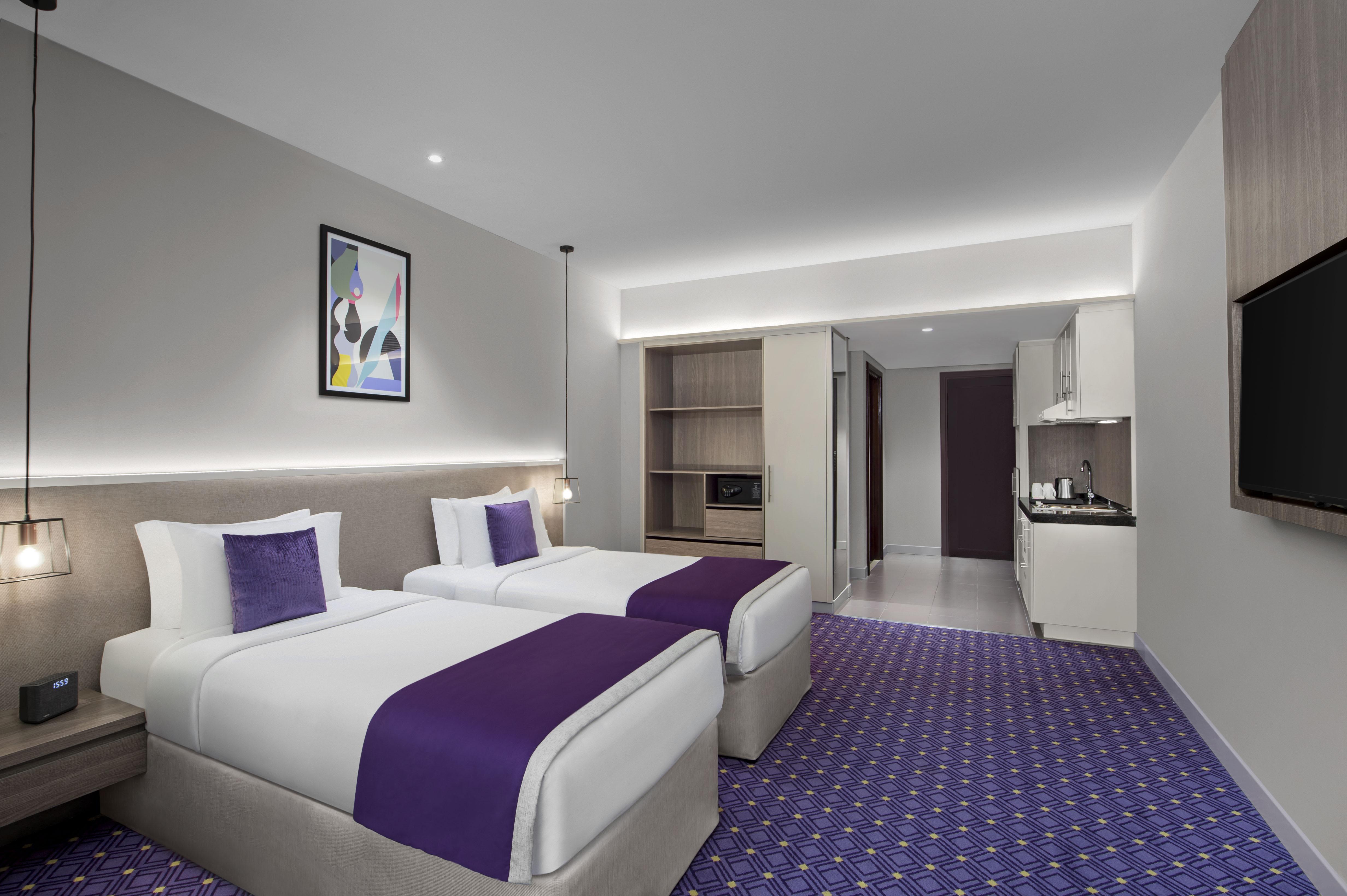Leva Hotel Mazaya Centre Dubai Buitenkant foto