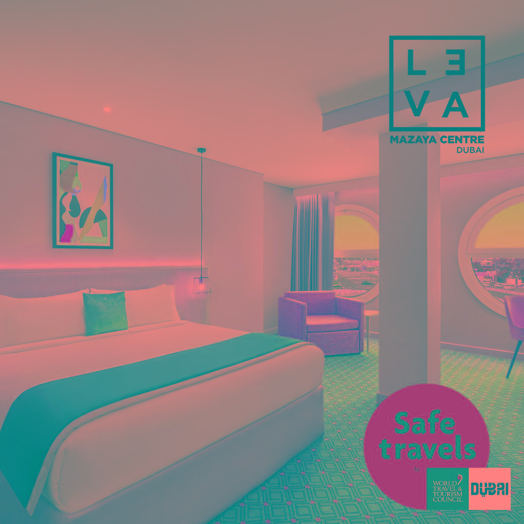 Leva Hotel Mazaya Centre Dubai Buitenkant foto