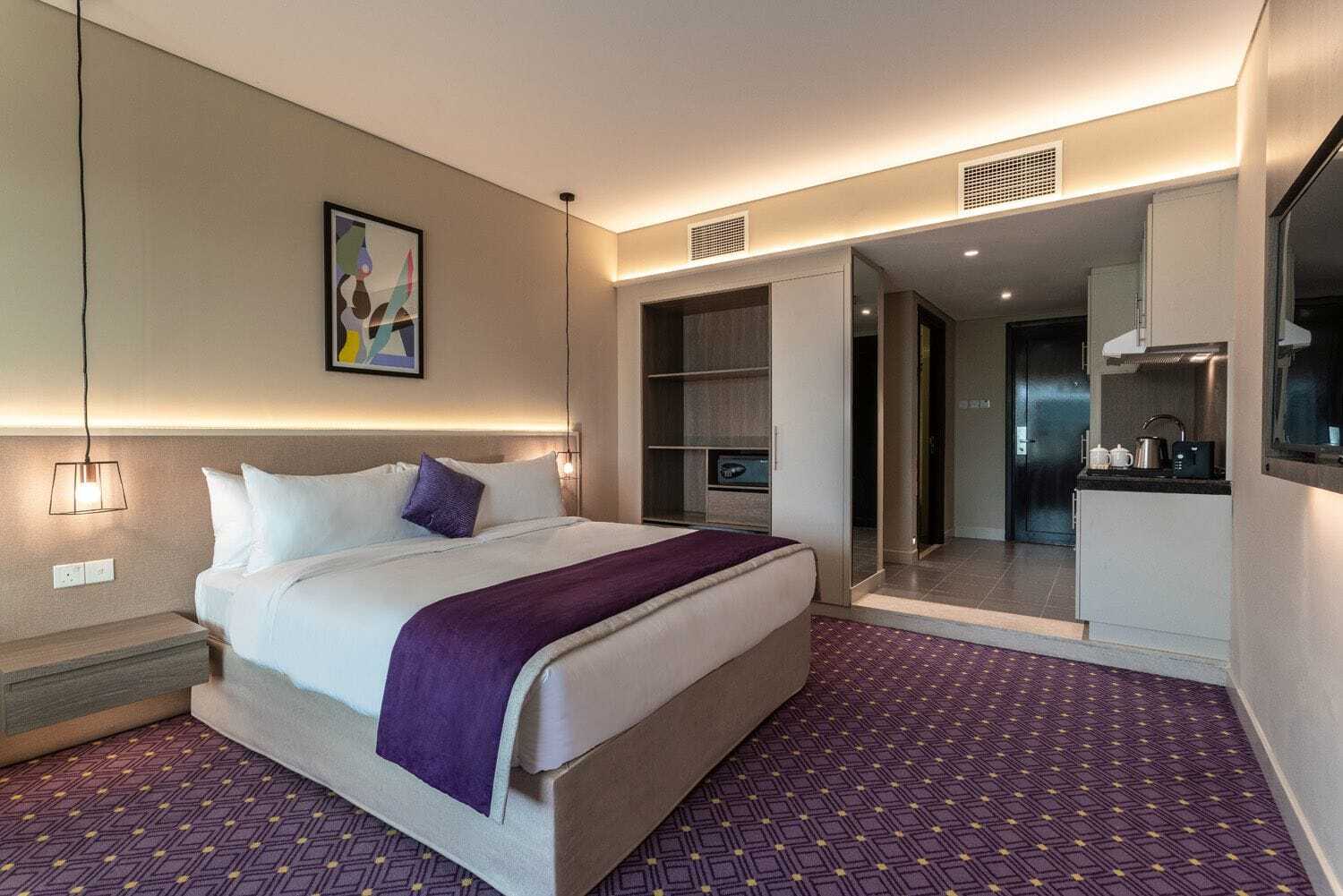 Leva Hotel Mazaya Centre Dubai Buitenkant foto