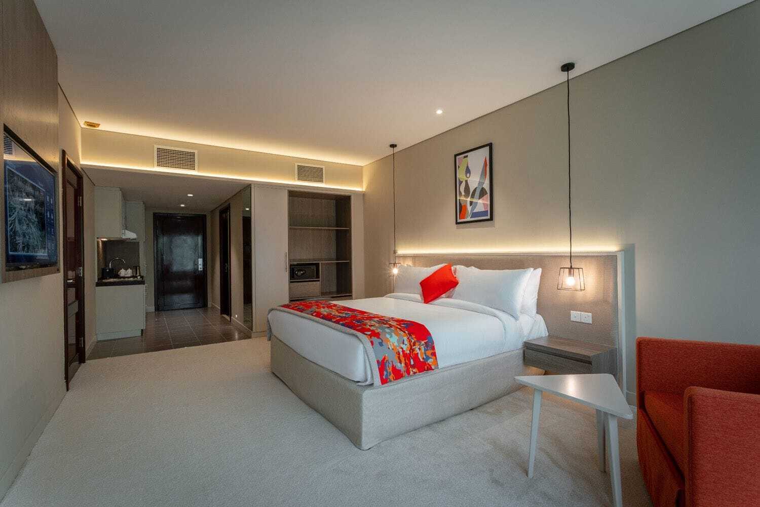 Leva Hotel Mazaya Centre Dubai Buitenkant foto
